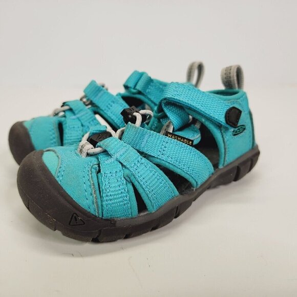 Keen Seacamp II CNX Baltic Caribbean Sea Water Sports Sandals Kid Size US 9 - Picture 6 of 13